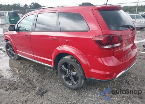 2018 Dodge Journey Crossroad из США, поврежденный, VIN 3C4PDCGGXJT378693
